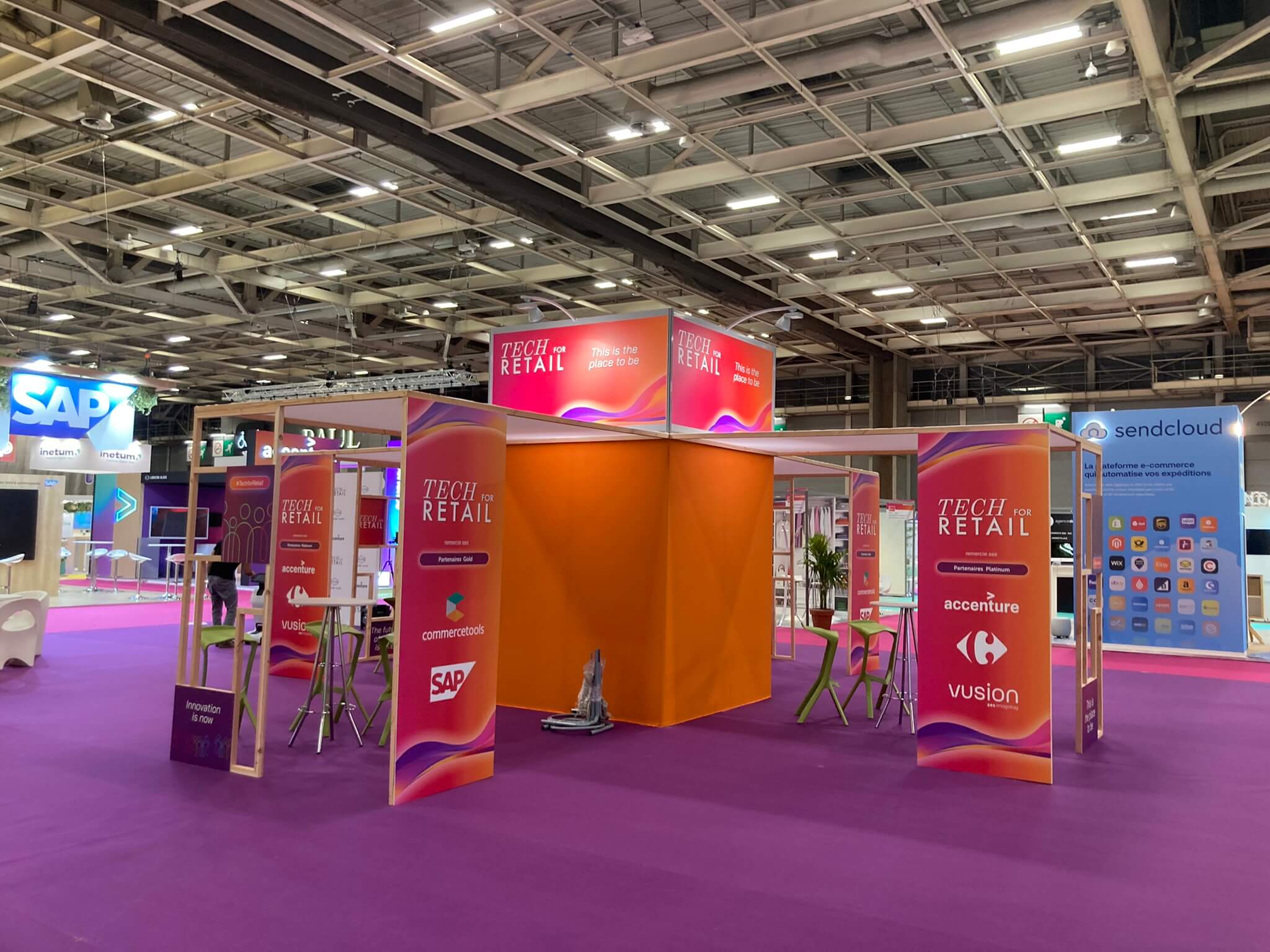 Display signalétique IMAGIN'EXPO